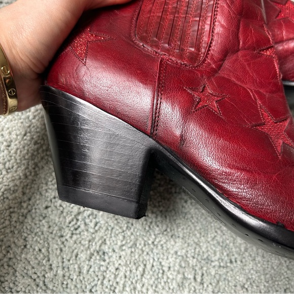 Old Gringo Red Star Ankle Boots - Picture 11 of 15